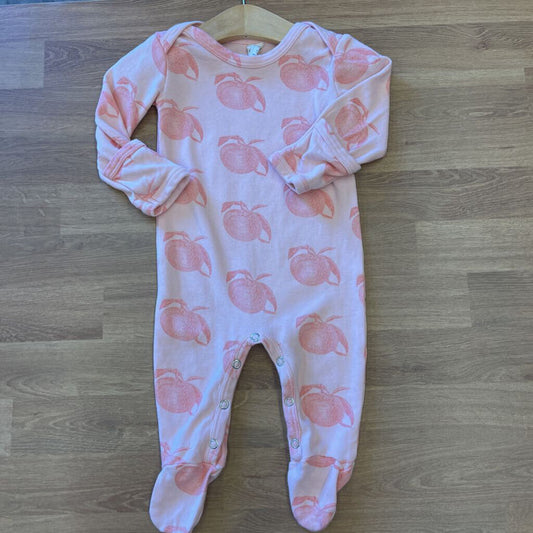 Kate Quinn Peach Coverall - 6/9m