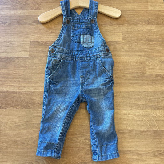 Mini Rebel Overalls - 3/6m
