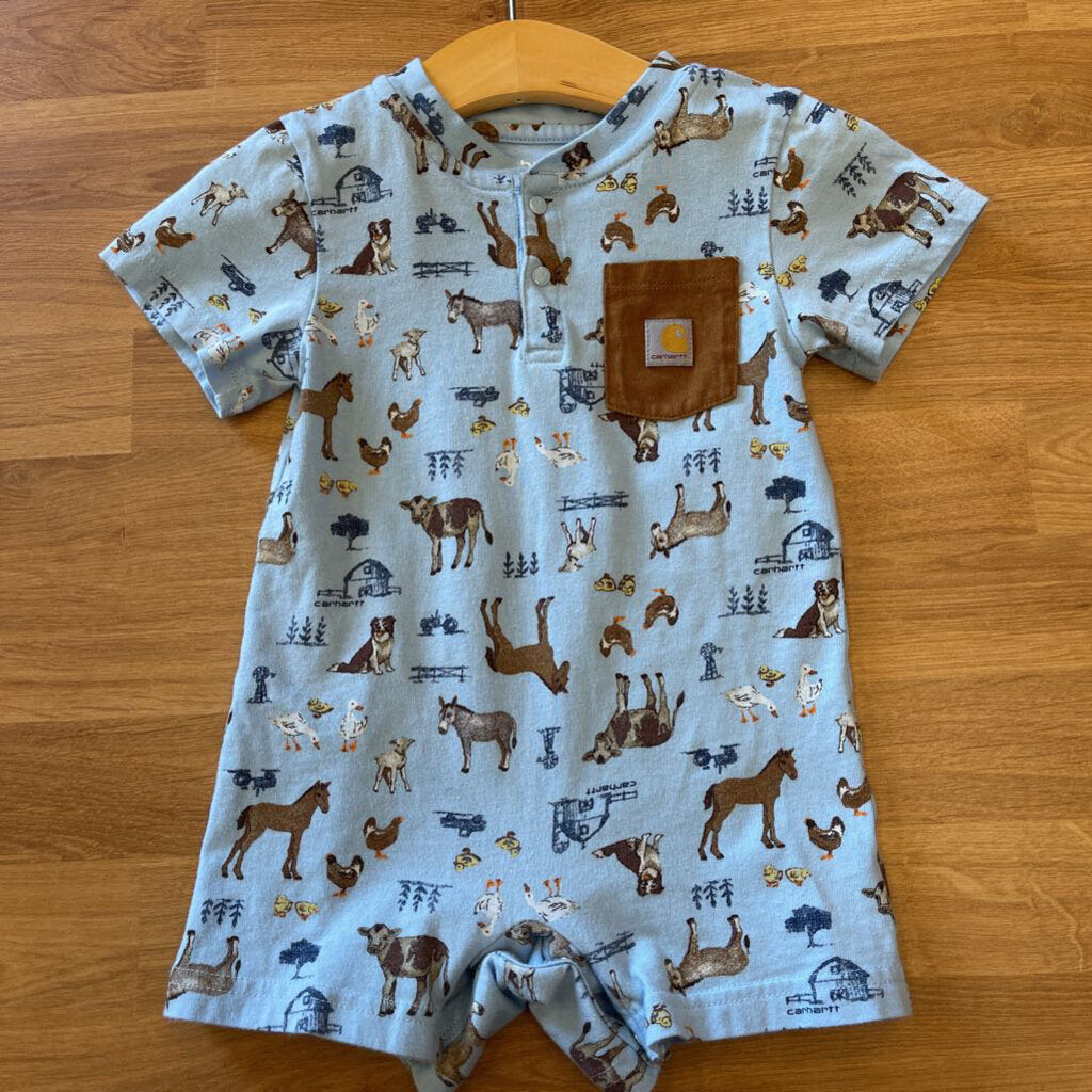 Carhartt Farm Short Romper - 12m