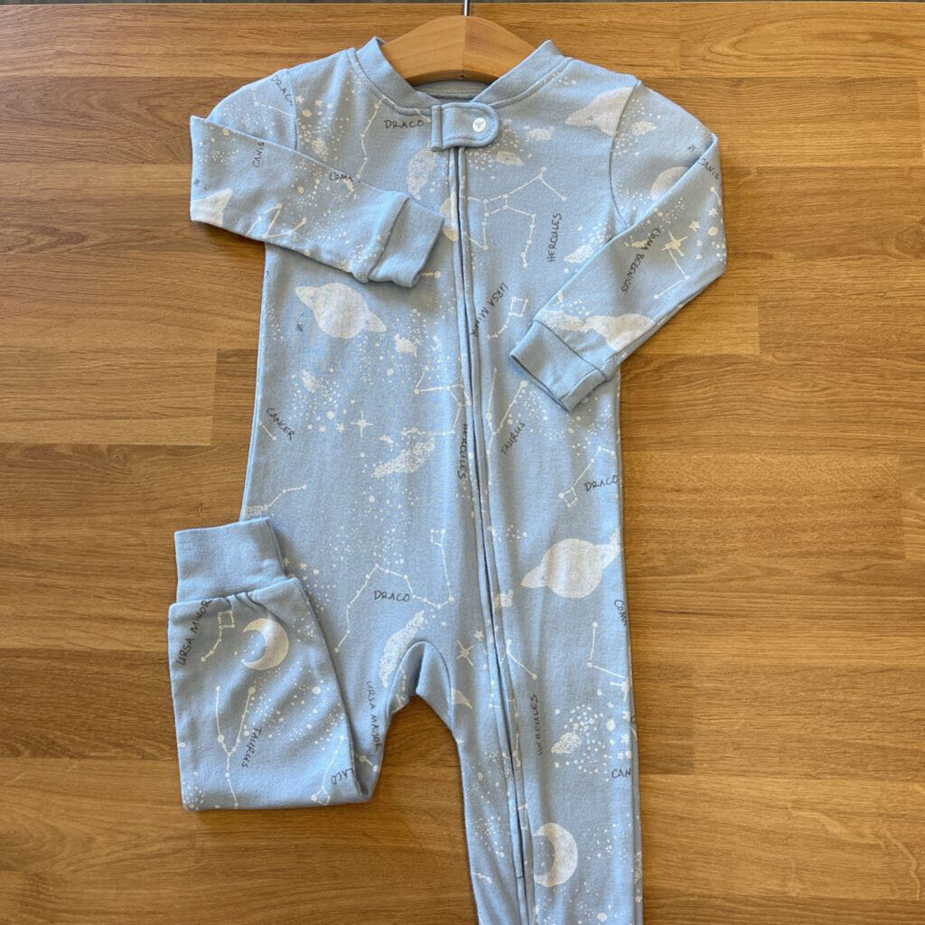 Burt's Bees Space Zip Sleeper - 12m