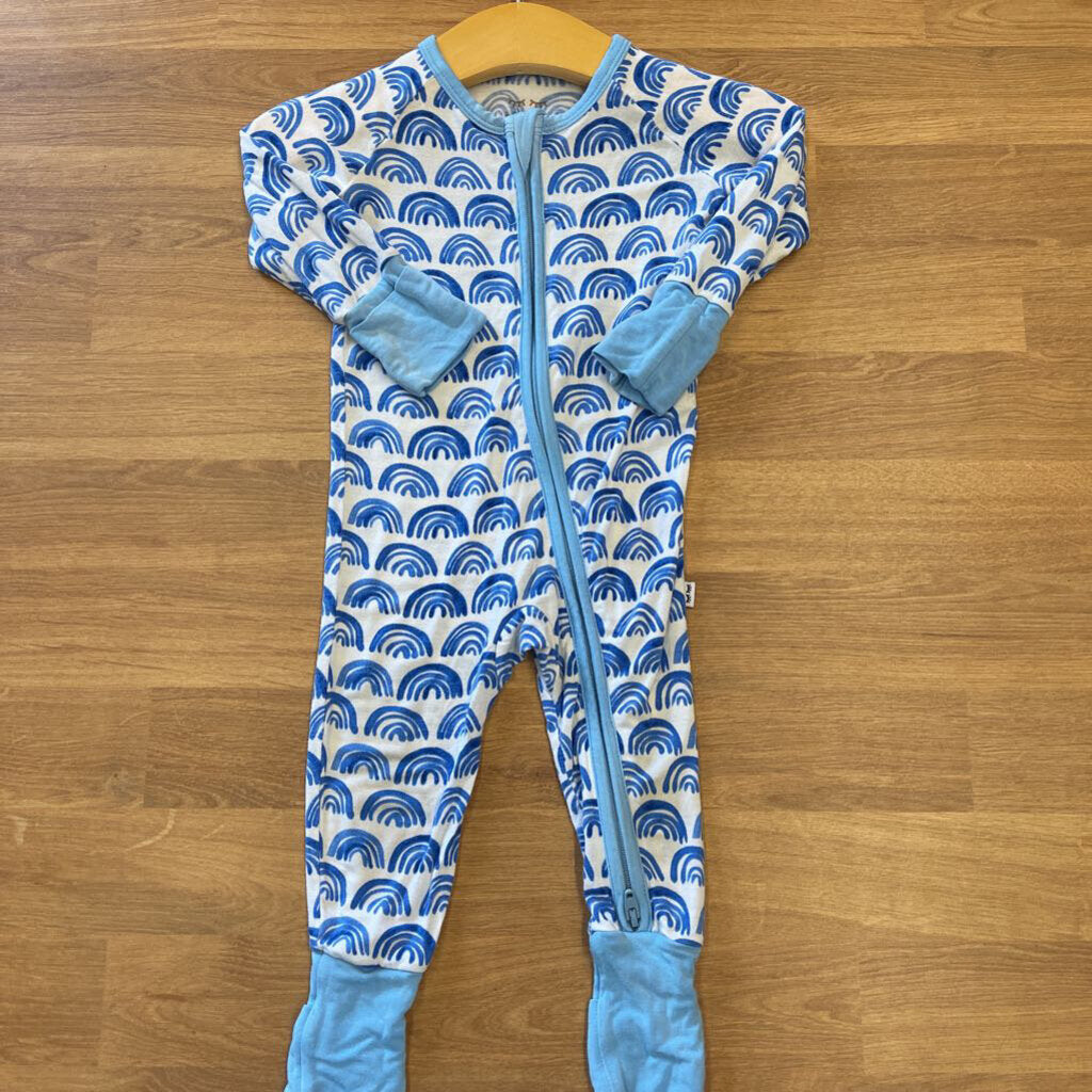 Little Sleepies Rainbow Zip Sleeper - 0/3m