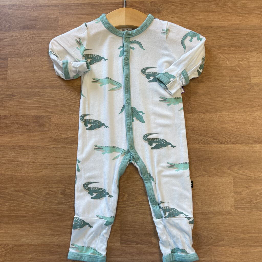 Kyte Baby Bamboo Gator Snap Sleeper - 0/3m