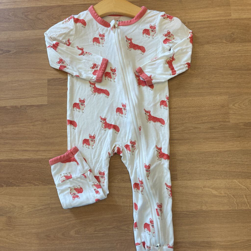 Kyte Baby Bamboo Dog Zip Sleeper - 12/18m