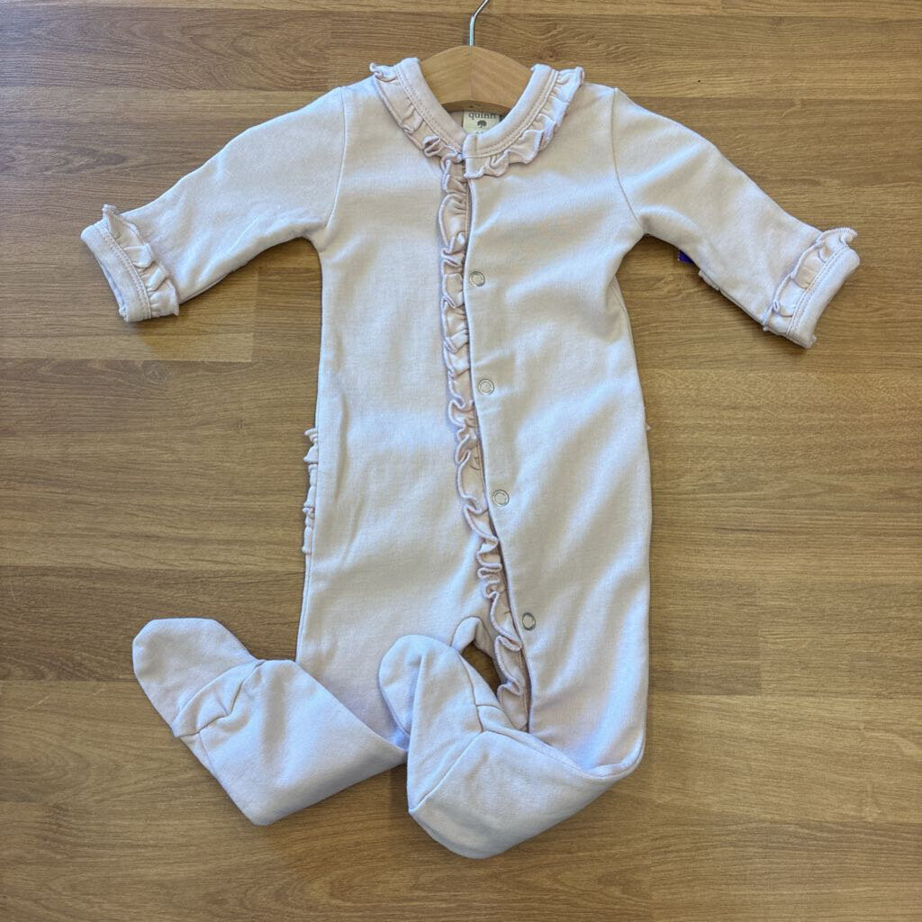 Kate Quinn Ruffle Snap Sleeper - 0/3m