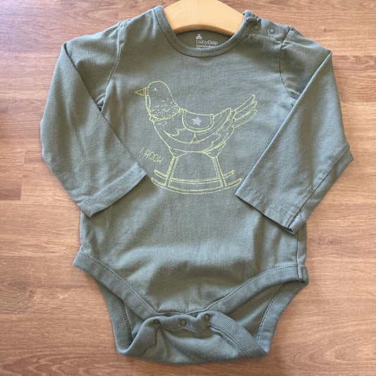 Baby Gap Bird LS Onesie - 12/18m