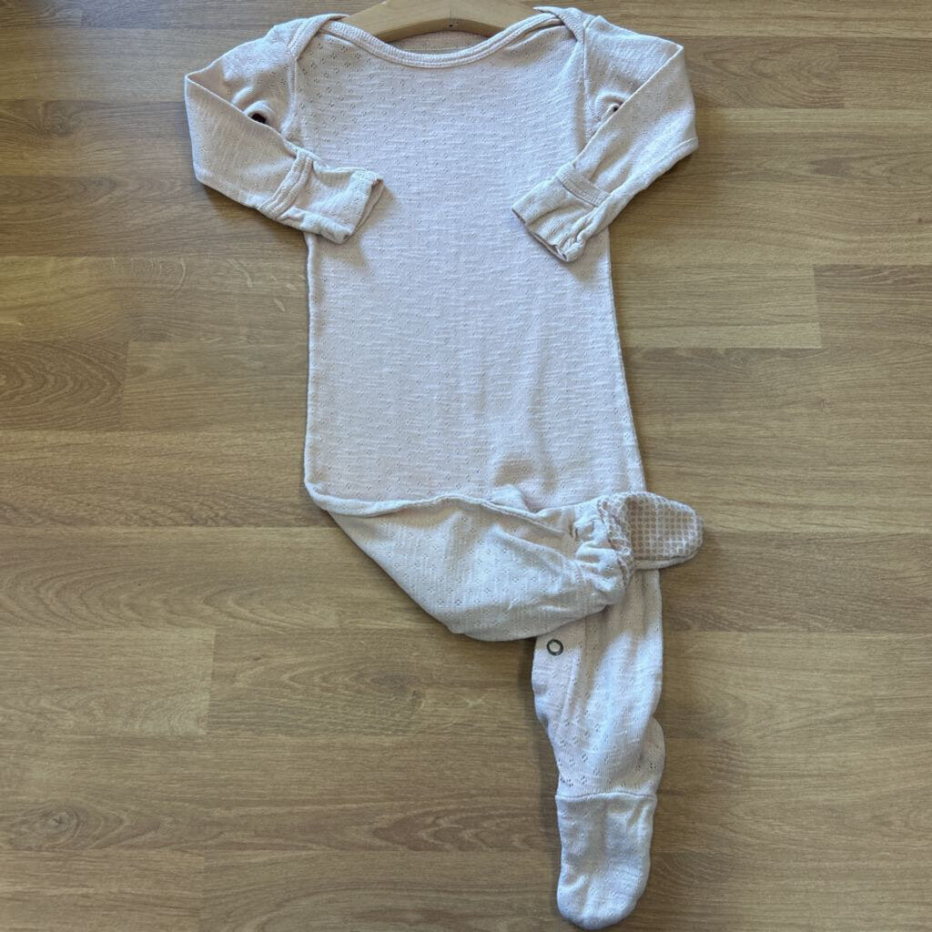 L'oved Baby Pointelle Romper - 3/6m