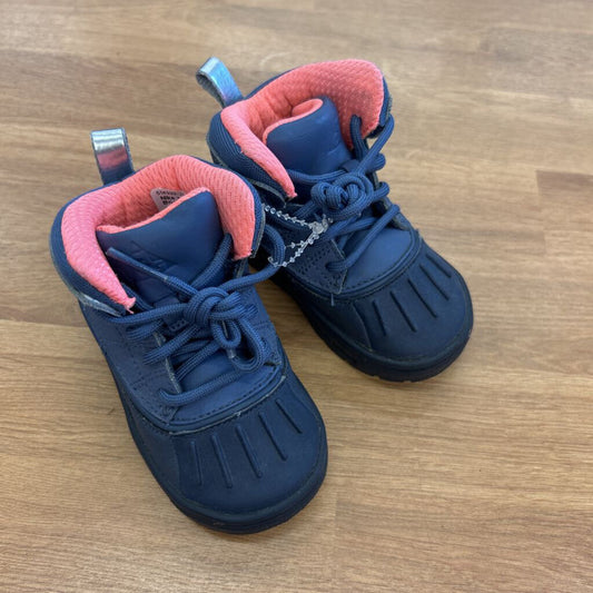 Nike Blue Lace Up Boots - 5