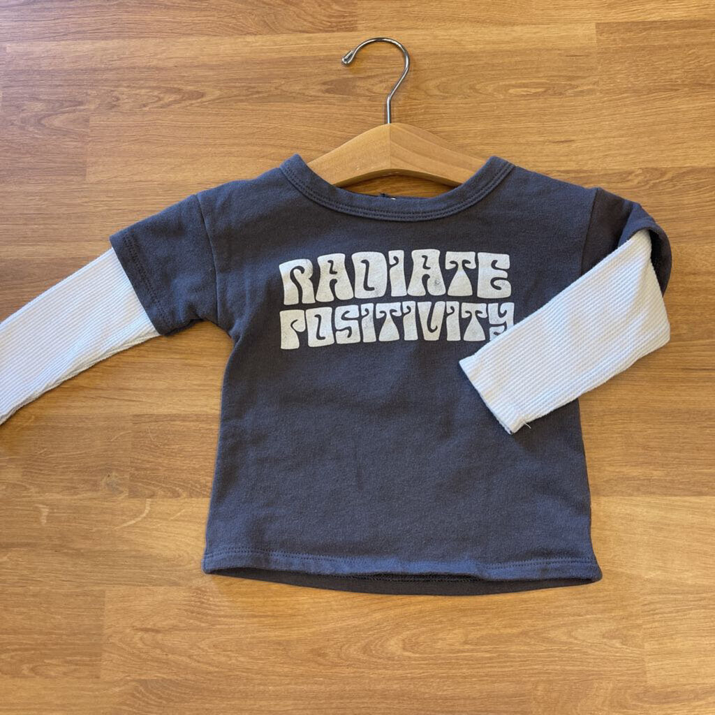 Greyson Collective Positivity LS Double Layer Tee - 12m