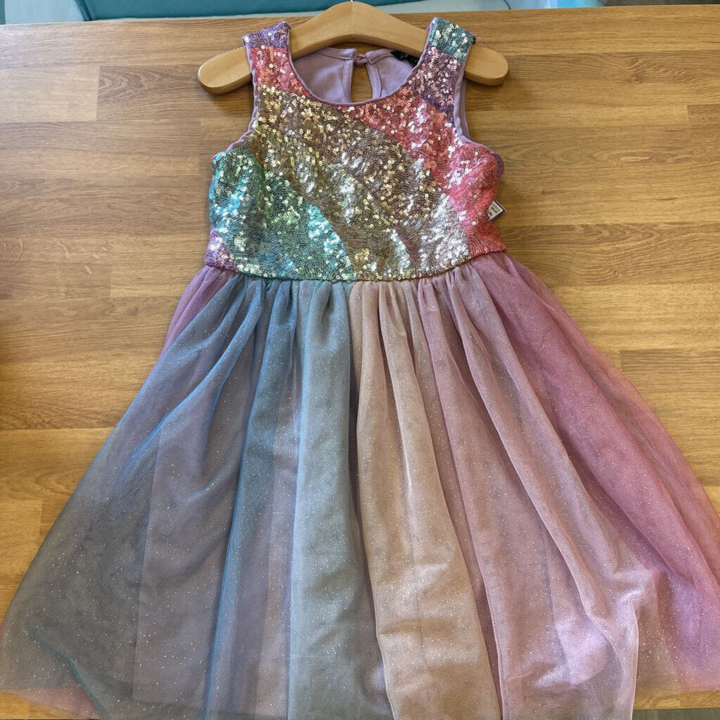 Zunie Sparkle Tulle Tank Dress - 7