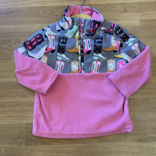 Shea Baby Cowgirl Fleece Pullover - 6/12m