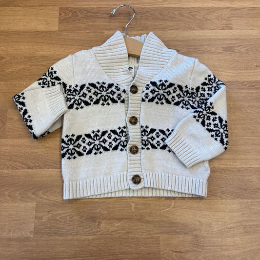 Old Navy Holiday Cardigan - 12/18m