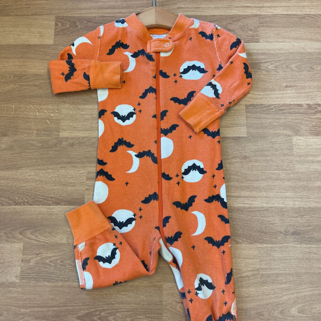 Hanna Andersson Bats Zip Sleeper - 12/18m