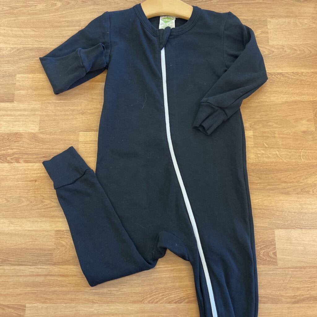 Parade Zip SS Romper (some marks on back) -2T