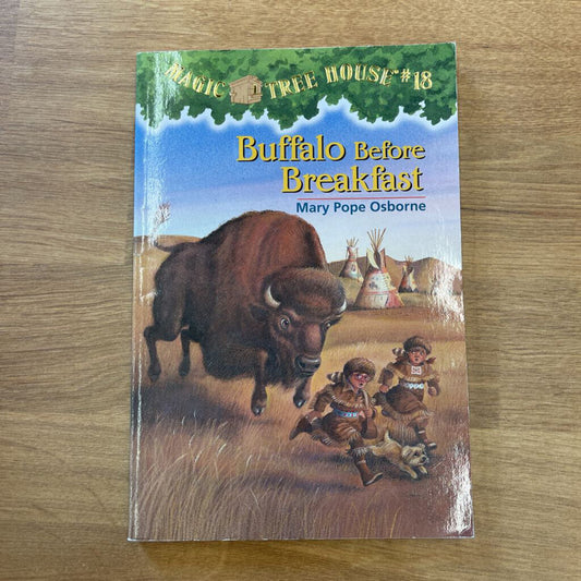 Magic Tree House Merlin Buffalo Before Breakfast #18