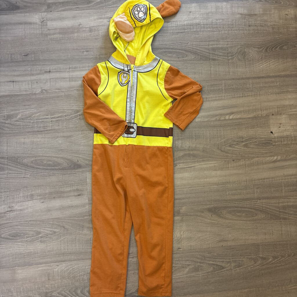 Paw Patrol Rubble Hoodie Coverall - 3T