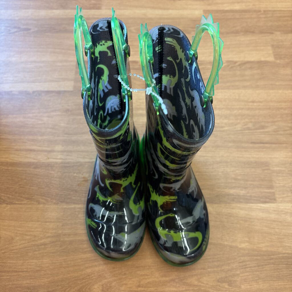 Western Chief Dino Light Up Rain Boots - 9