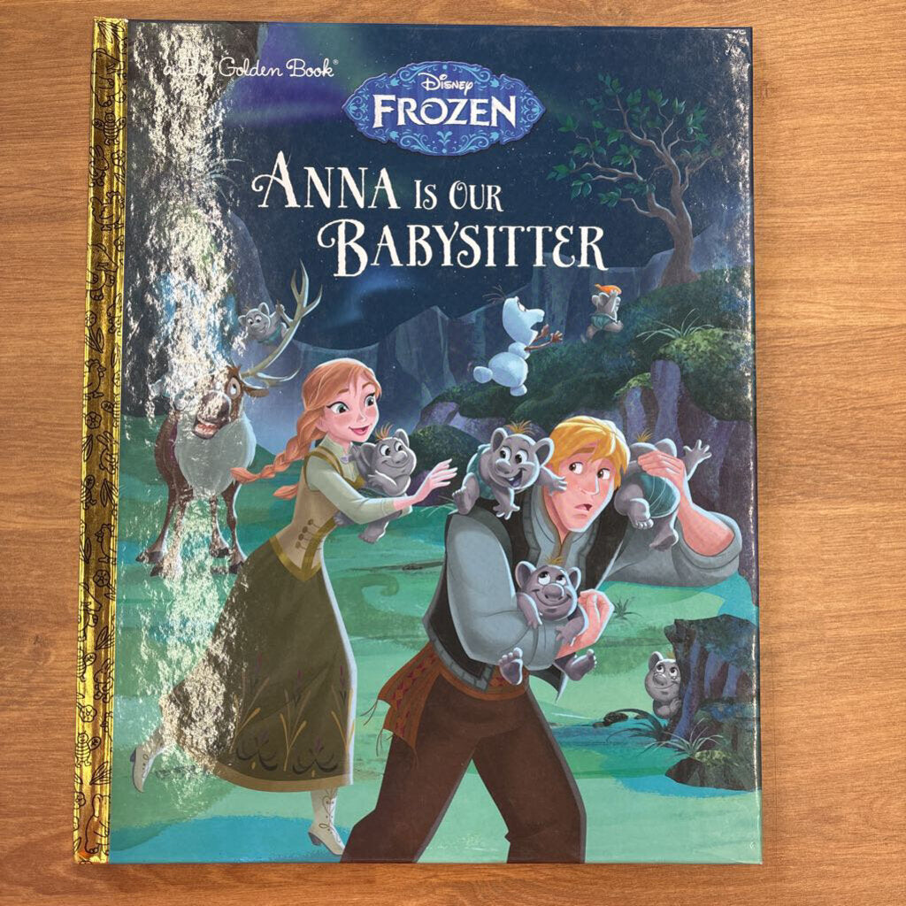 Frozen Anna is Our Babysitter