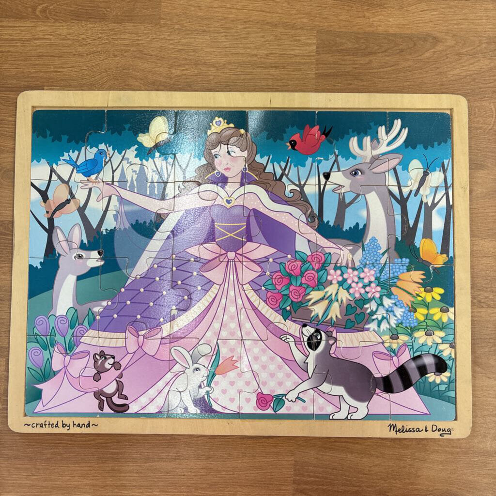 Melissa & Doug Princess Wood Puzzle