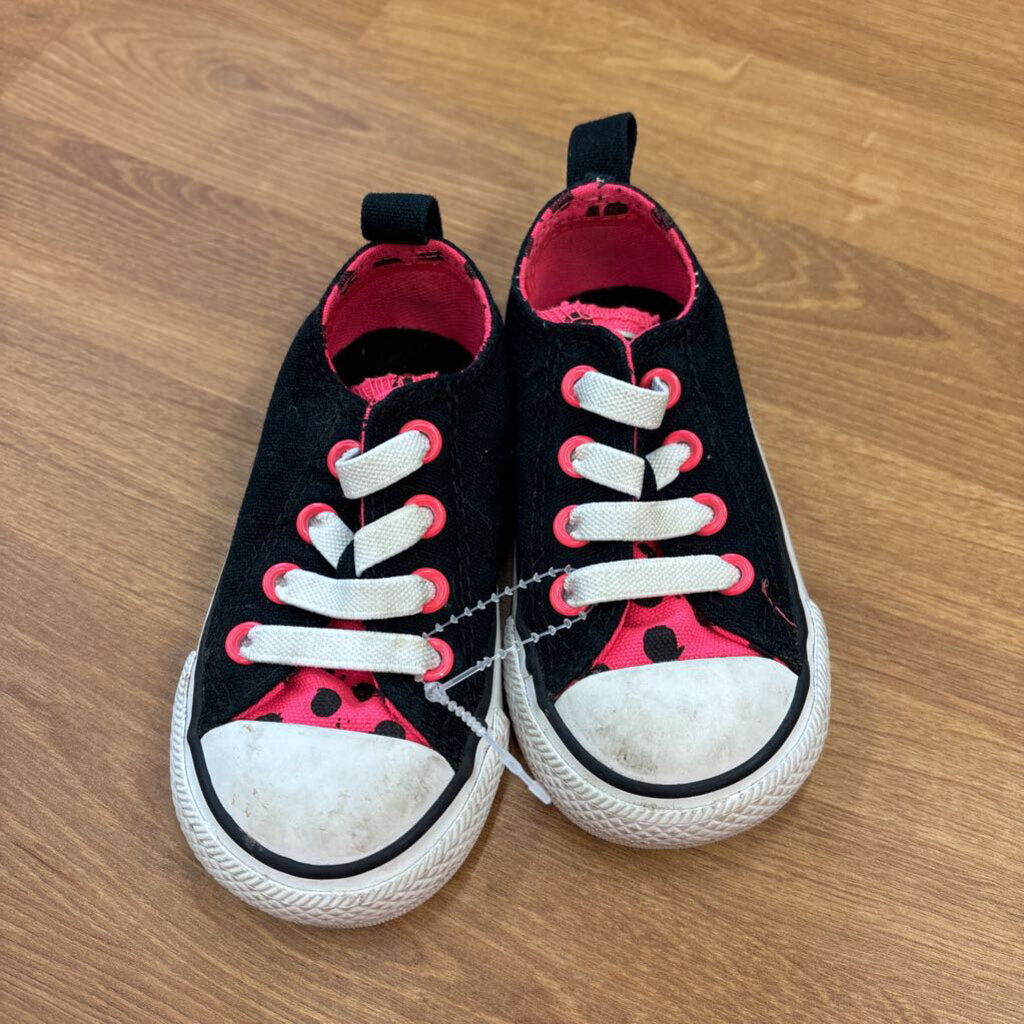 Converse Black/Pink Sneakers 5