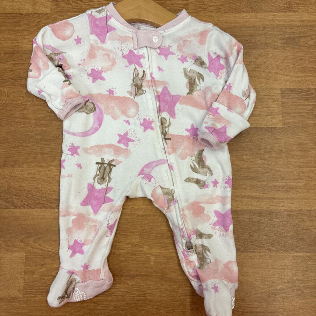 Burt's Bees Bunny Zip Sleeper - NB