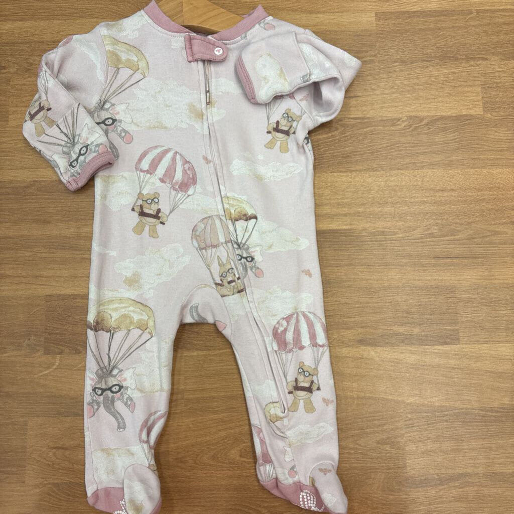 Burt's Bees Balloon Zip Sleeper - 0/3m