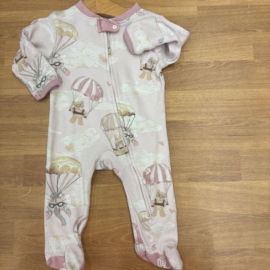 Burt's Bees Balloon Zip Sleeper - 0/3m