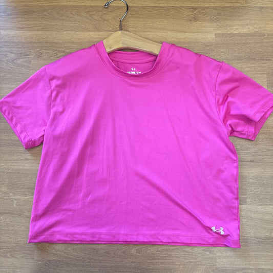 Under Armour Active Crop SS Tee - 10/12