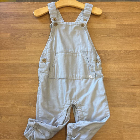 Little Planet Lined Corduroy Overalls - 18m