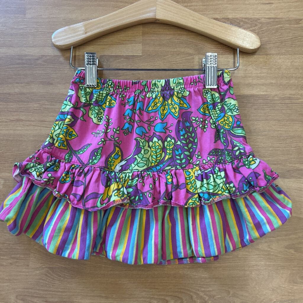 Hanna Andersson Floral Skirt - 18/24m