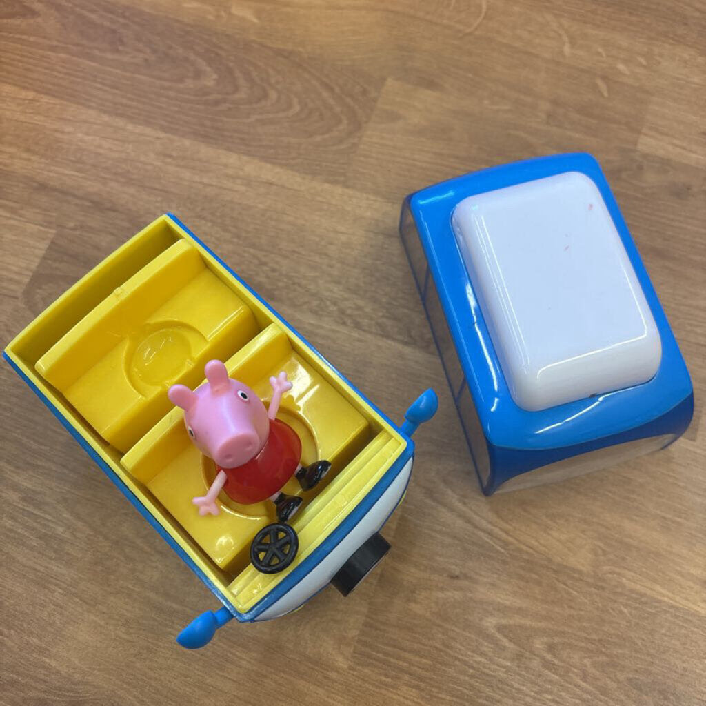 Peppa Pig Blue Car w/ Figure