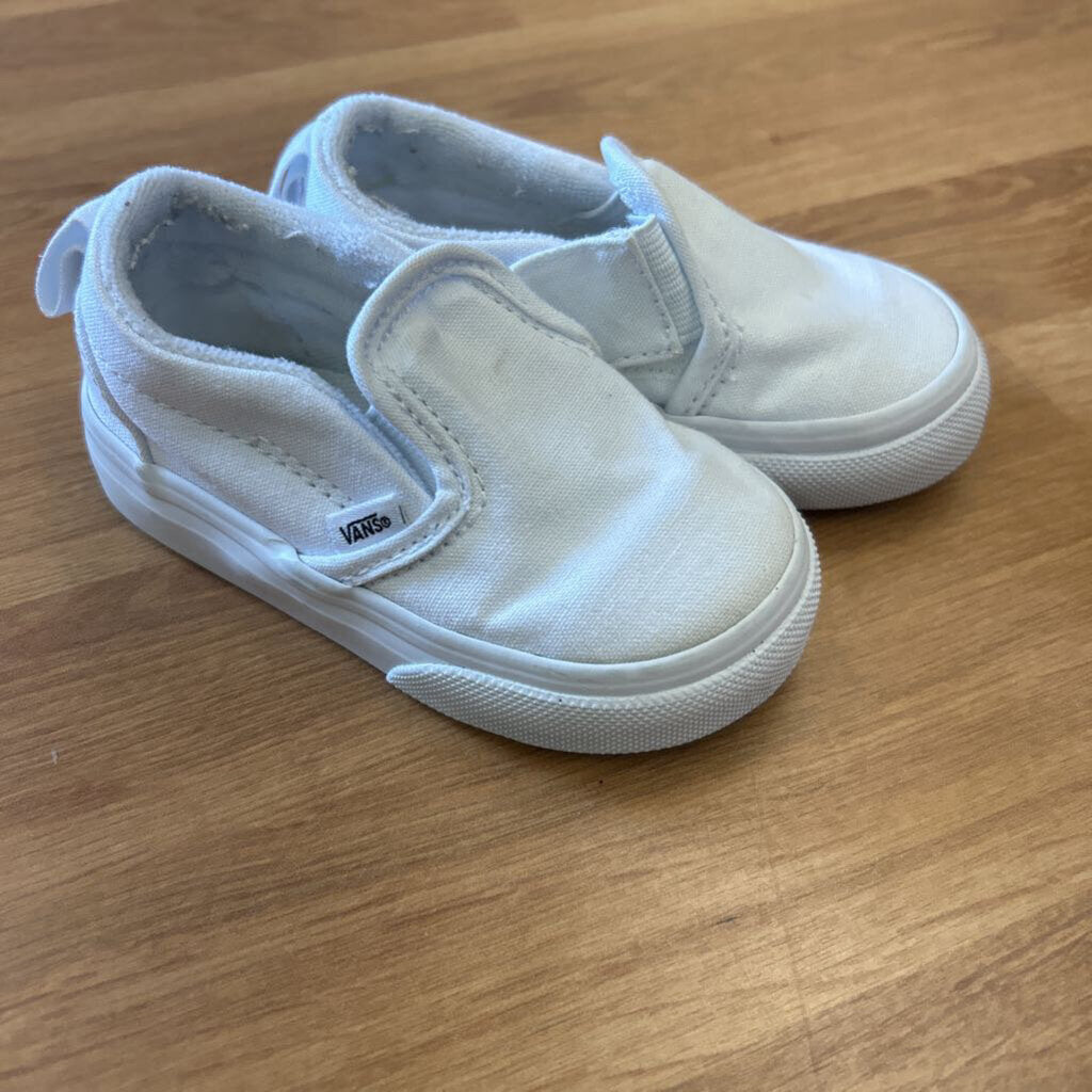 Vans White Sneakers - 5.5