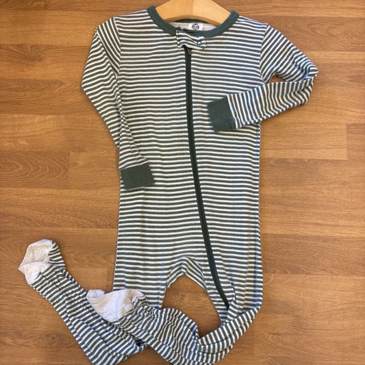 Gerber Stripe Zip Sleeper - 24m