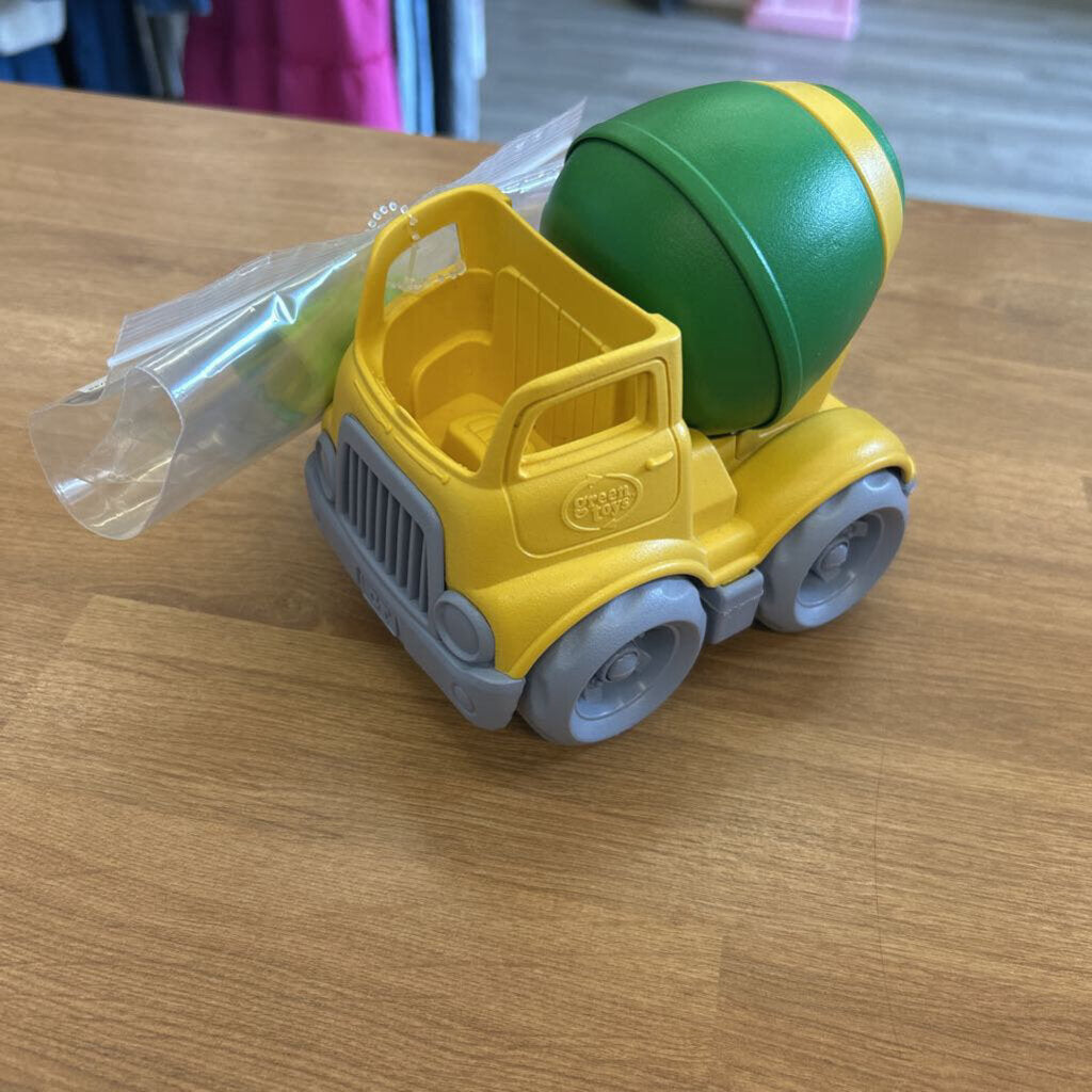 Green Toys Cement Mixer w/ Figure