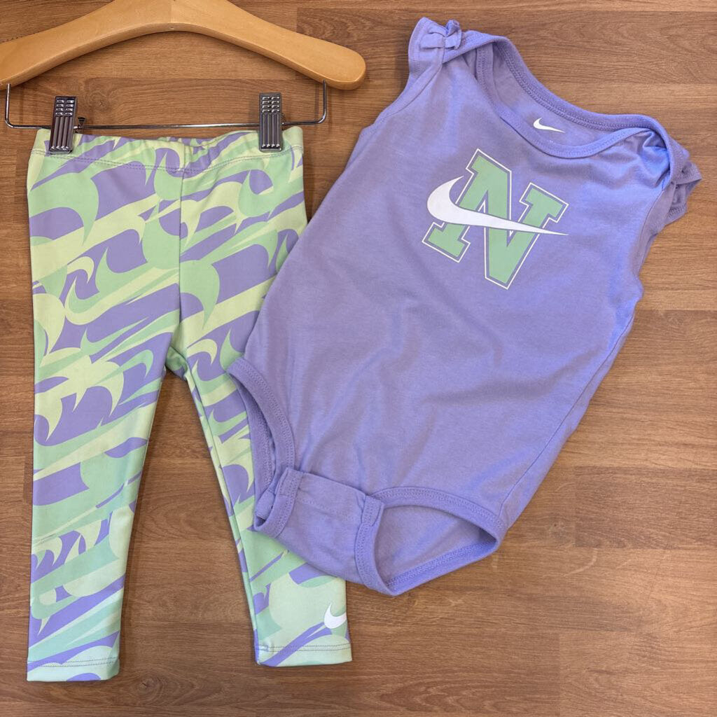Nike SS Onesie / Legging Set - 18m