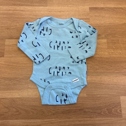 Gerber LS Onesie - NB