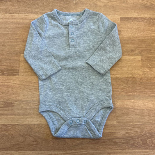Cloud Island LS Onesie - 0/3m