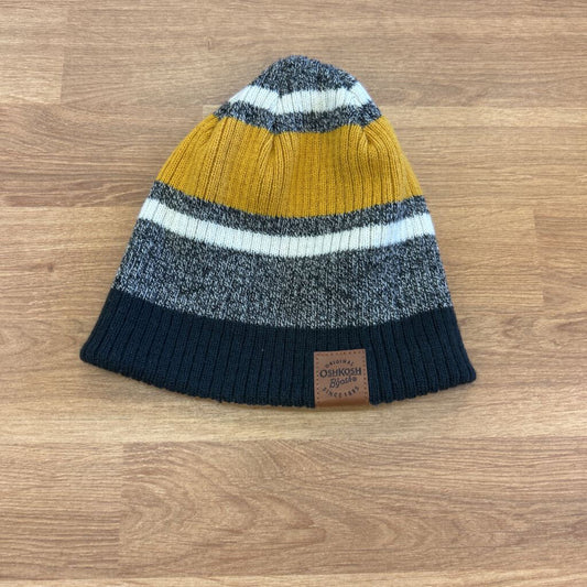 Osh Kosh Stripe Knit Hat - Yellow