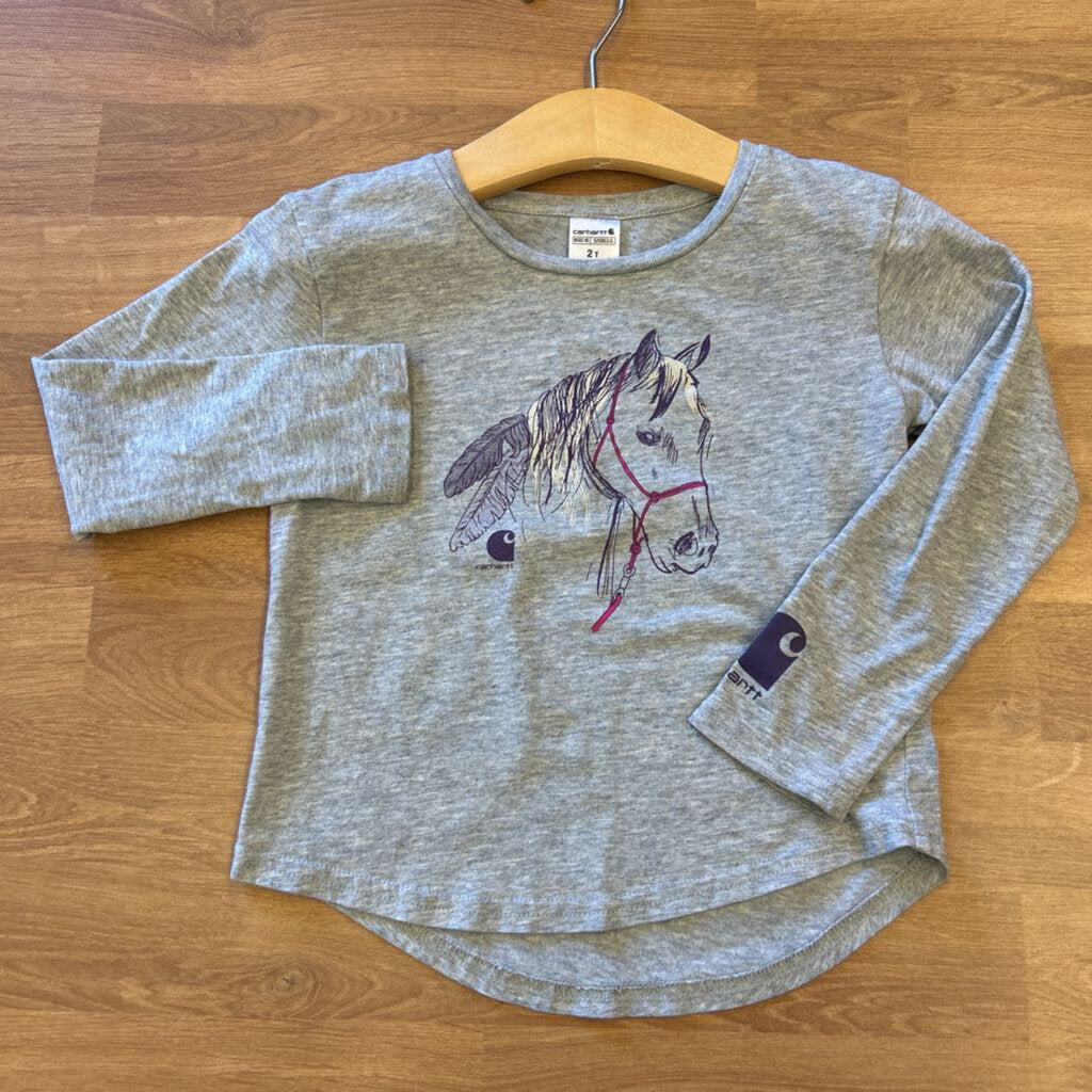 Carhartt Horse LS Tee - 2T