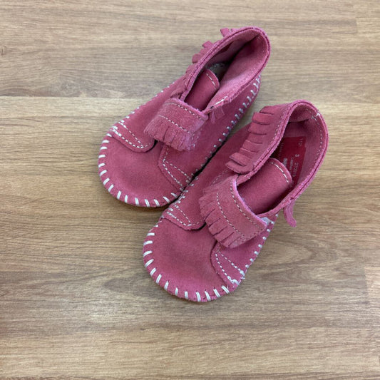 Minnetonka Pink Mocs - 3