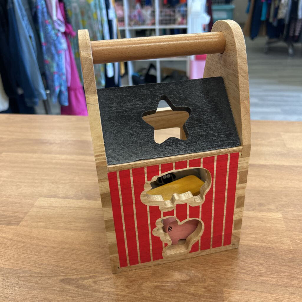 Begin Again Farm Shape Sorter
