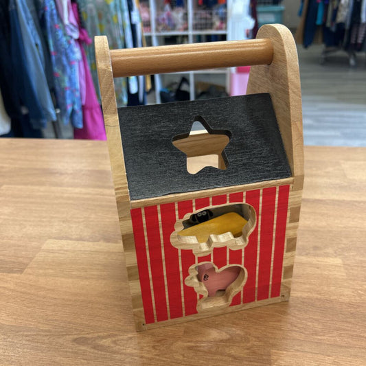 Begin Again Farm Shape Sorter