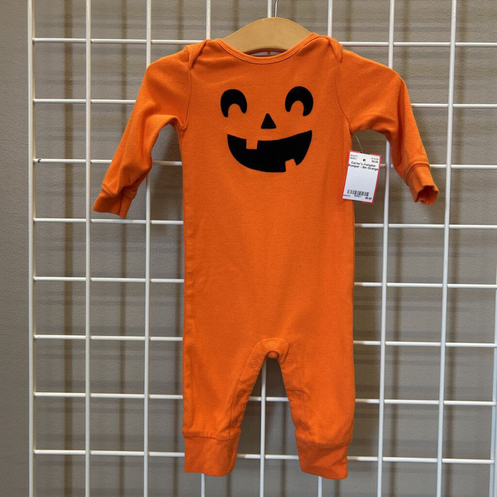 Carter's Pumpkin Romper - 6m