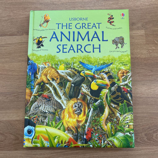 Usborne The Great Animal Search
