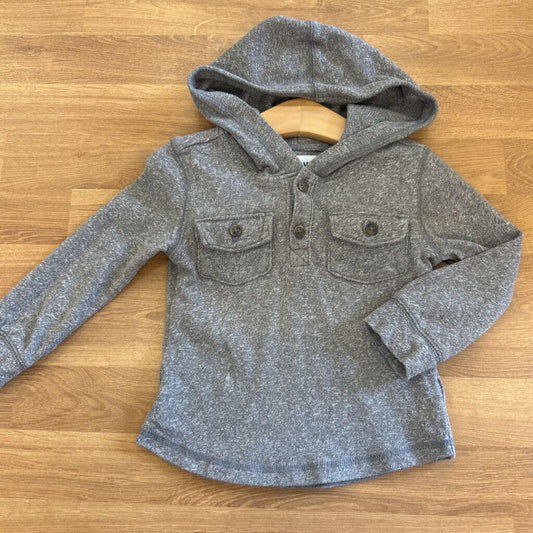 Old Navy LS Hoodie Tee - 2T