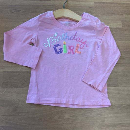Children's Place Birthday LS Tee - 3T
