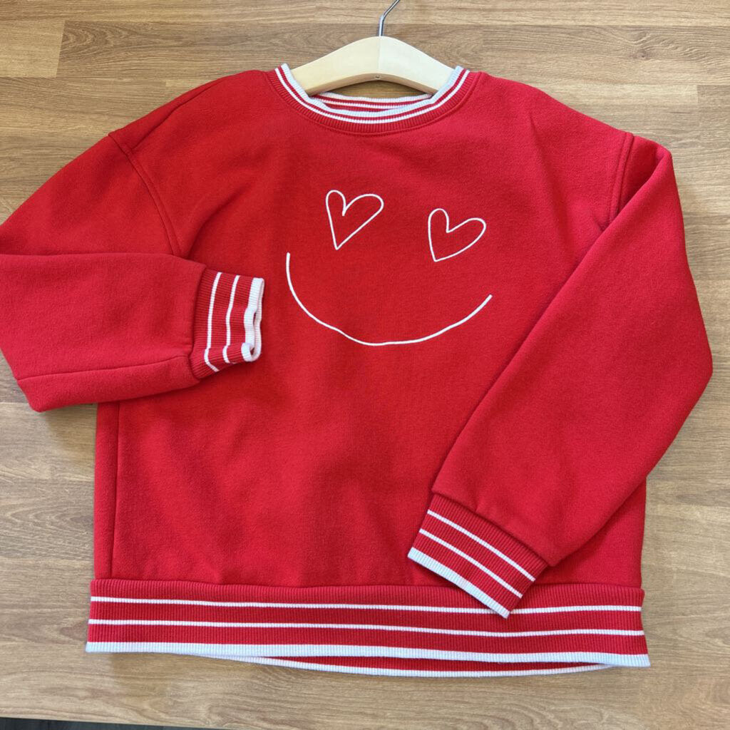 Cat & Jack Heart Eye Crewneck - 8