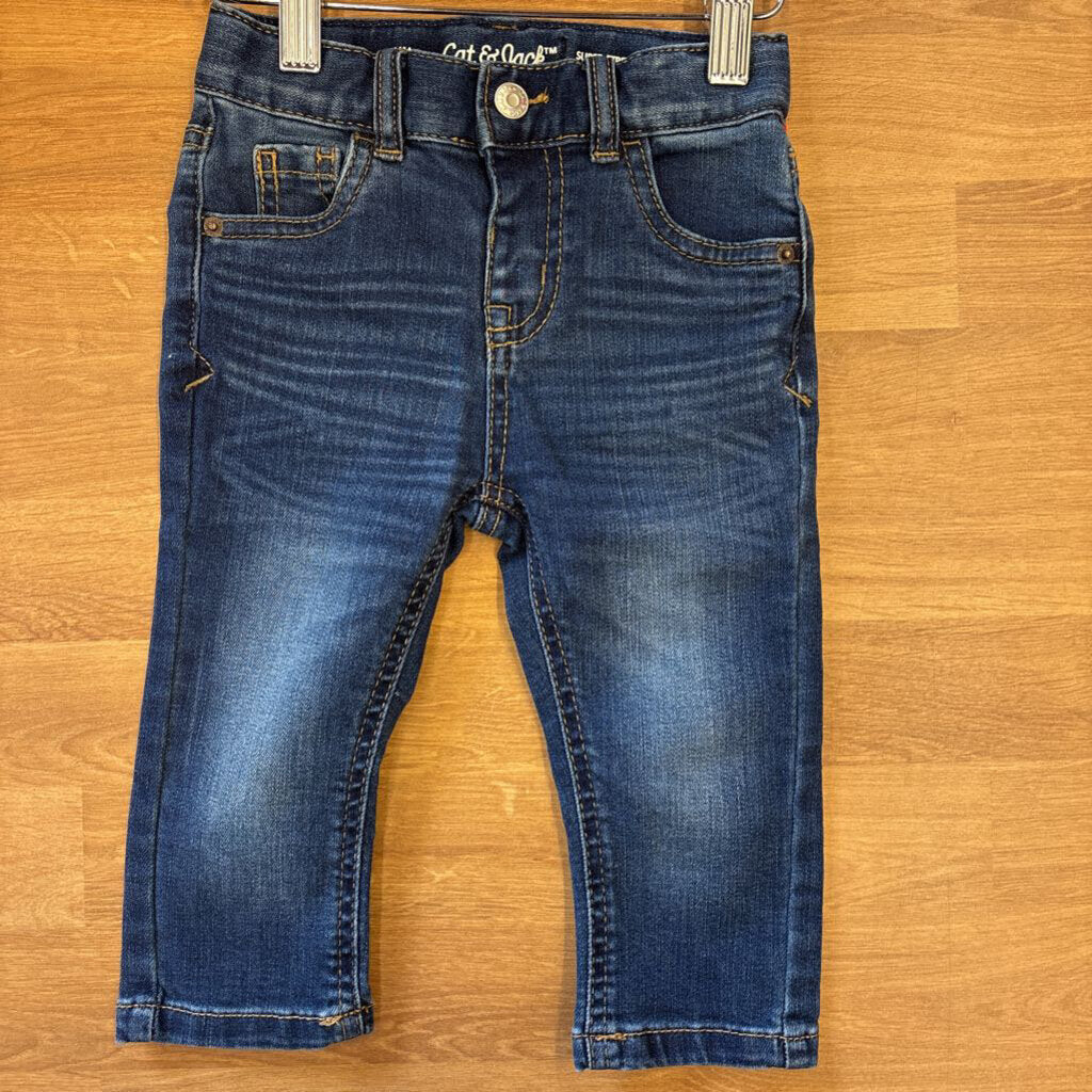 Cat & Jack Slim Jeans - 18m