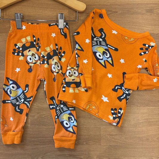 Bluey Halloween Pjs - 18m