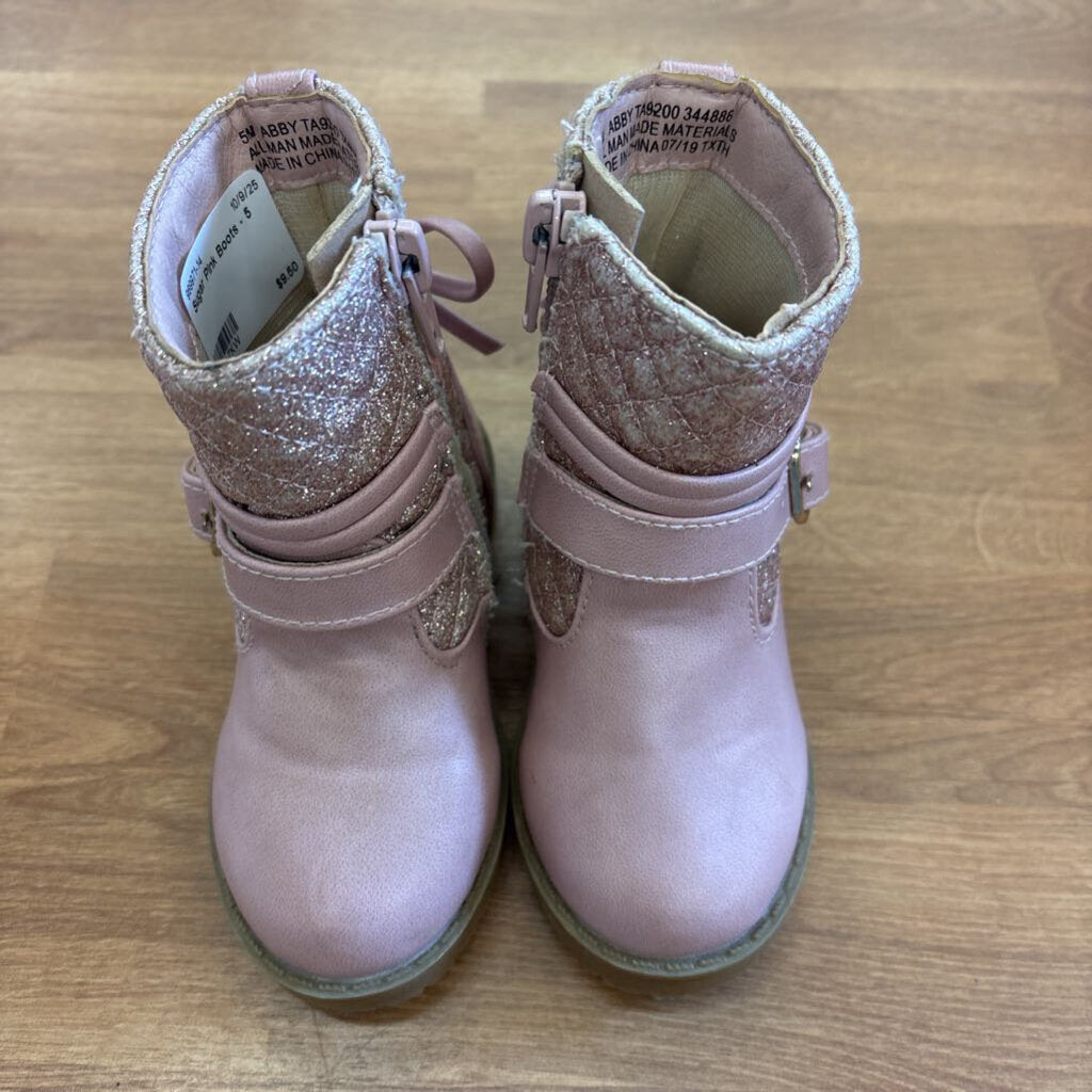 Sugar Pink Boots - 5