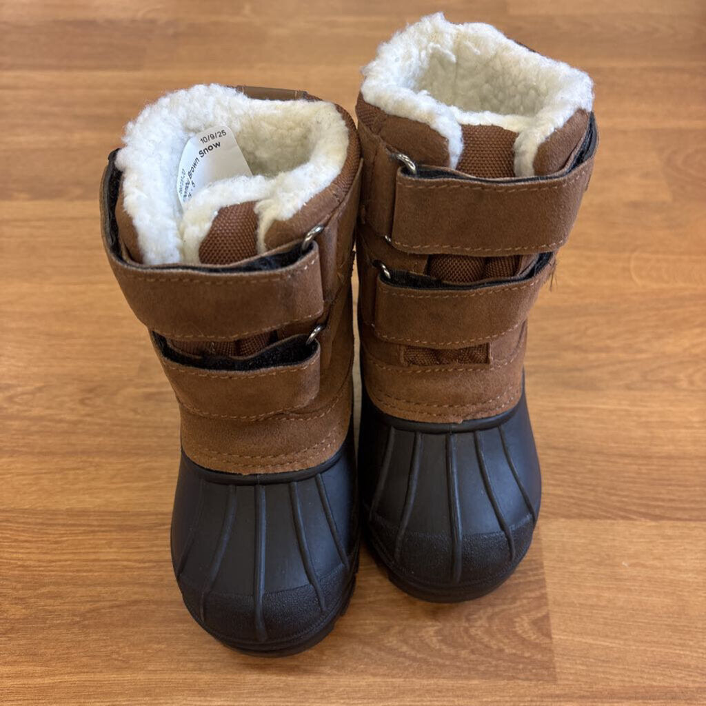 Khombu Brown Snow Boots - 5